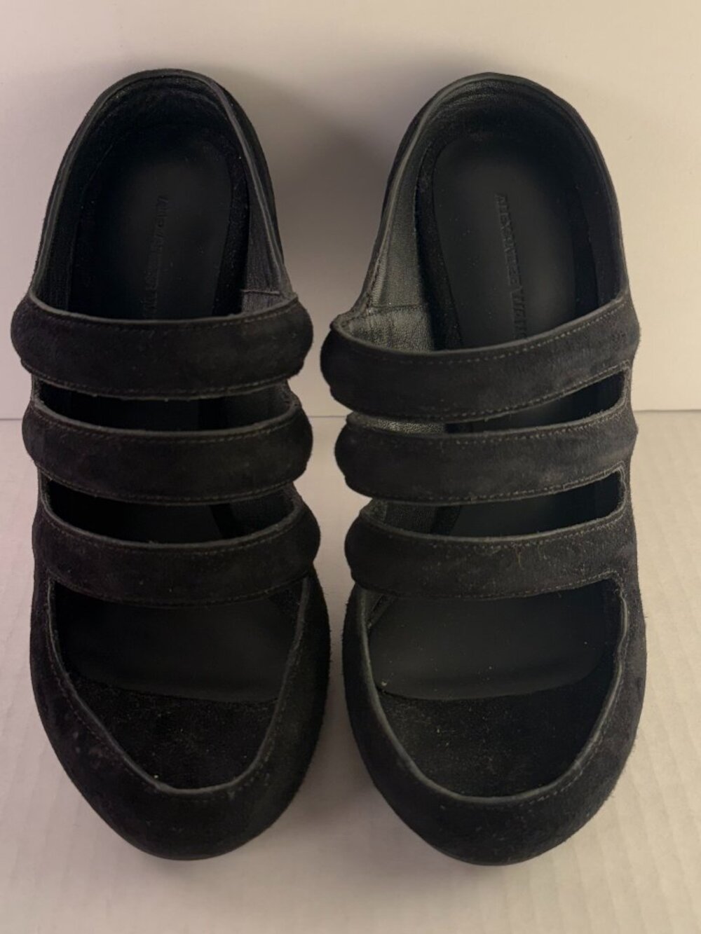 SUEDE ALEXANDER WANG CAMILA SANDAL HEELS
